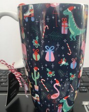 COCA + LOLA Noël Café Tasse Porcelaine Premium Collection Neuf Nwt