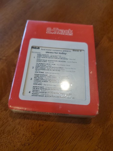 VERSIEGELT FORD MOTOR COMPANY STEREO FÜR HEUTE 8-SPUR PATRONE KASSETTE - Bild 6 von 8