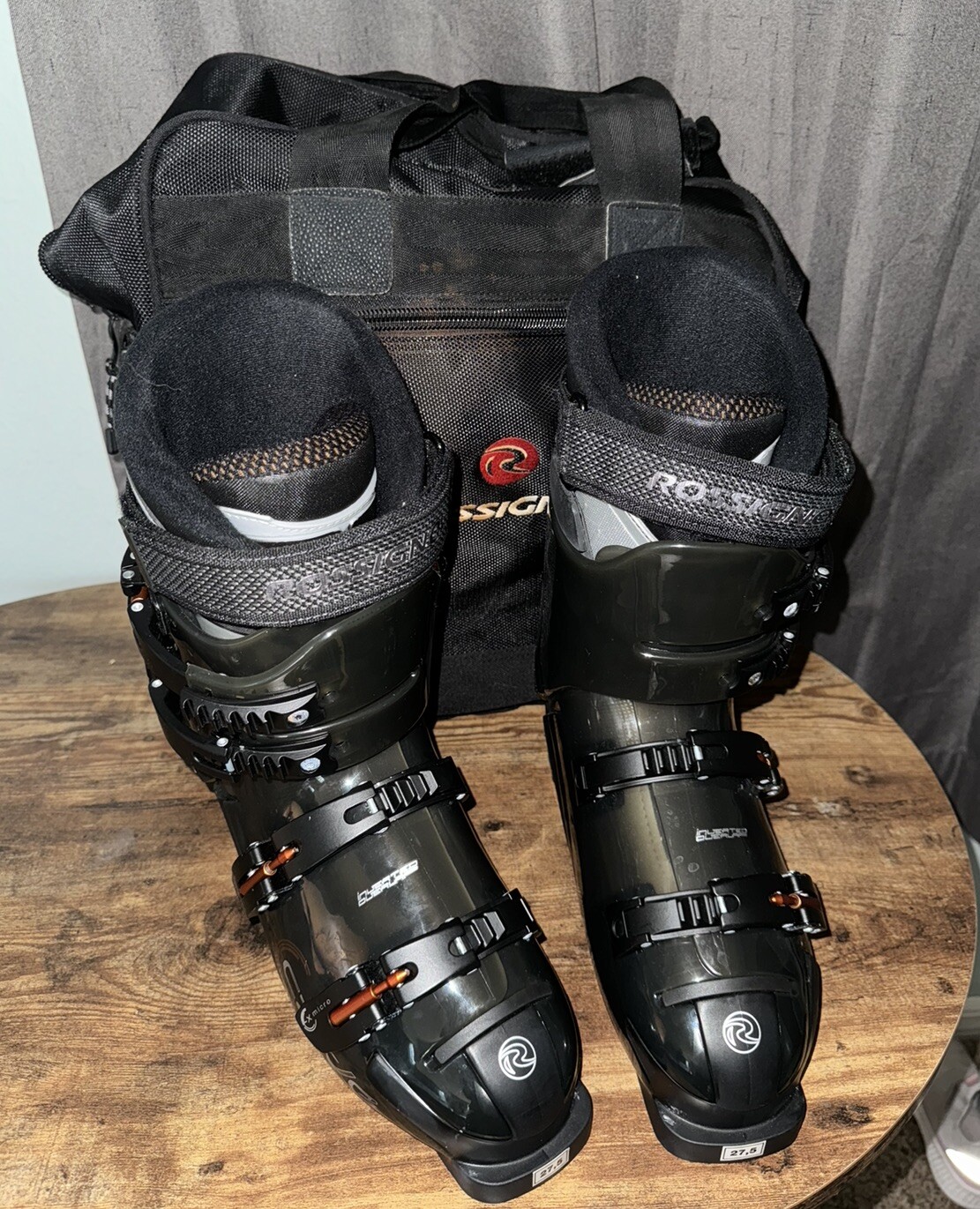 SALOMON Stivali da sci intagliati Rossignol taglia 27 5 NUOVI con borsa