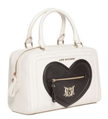 Designer Handtasche, LOVE MOSCHINO, NEU, Echt Leder, NP 486