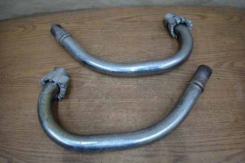 1982 HONDA CX500C EXHAUST PIPE HEADER SET W/ FLANGE