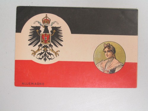 K625 Ak Weltfahnen Carte Postal Allemagne Deutschland