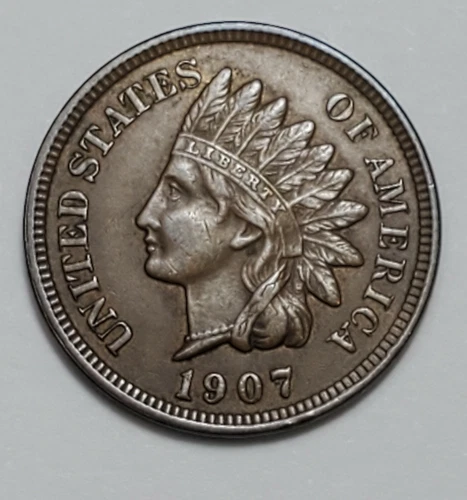 #10 About UnCirculated++ Low Mintage 1907 Indian Head Cent