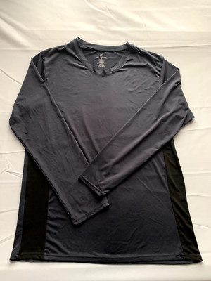 Realessentials Mens Blue Long sleeve tee shirt size XL
