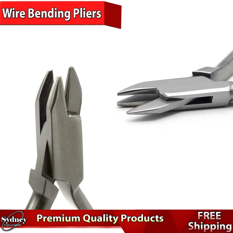 Alicates de ortodoncia dental para doblar alambre lazo Adam Bird Beak Aderer Foto 3 de 4