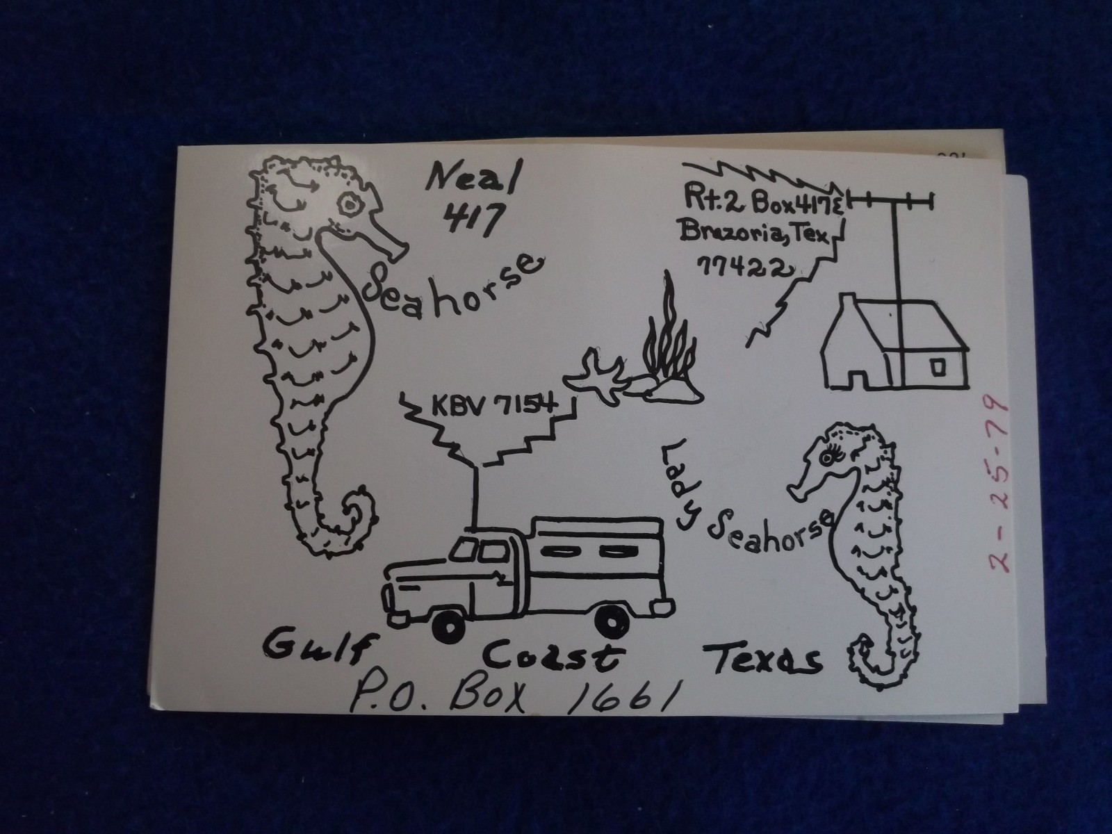 Postcard 5 CB Radio Cards * * * * * * 1970's1980's eBay