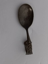 Vintage WM A Rogers Silver Plate Curved Baby Spoon Antique