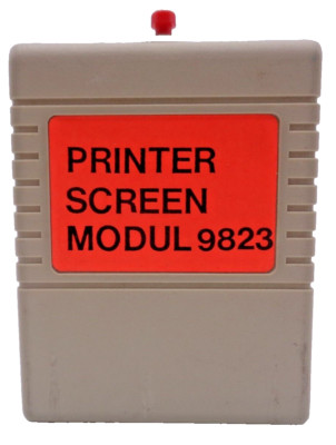 COMMODORE 64 -- PRINTER SCREEN MODUL 9823 (CONRAD ELECTRONIC)
