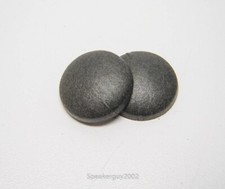 Pair of 13/16" Paper Button Speaker Dust Caps -- Speaker Parts
