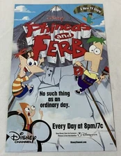 2008 Disney Channel tv show ad page ~ PHINEAS AND FERB No Such Thing As Ordinary