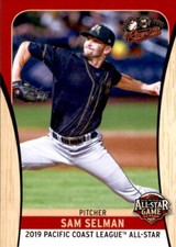 2019 Pacific Coast League All-Stars #23 Sam Selman Austin Texas TX Baseball Card