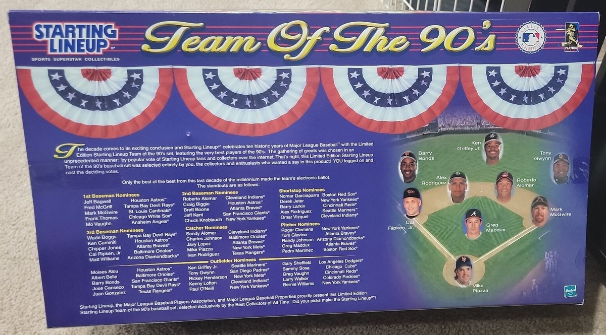 Starting Lineup Team Of The 90'sフィギュアセット Starting Lineup Team Of The 90s MLB Baseball SLU Figures