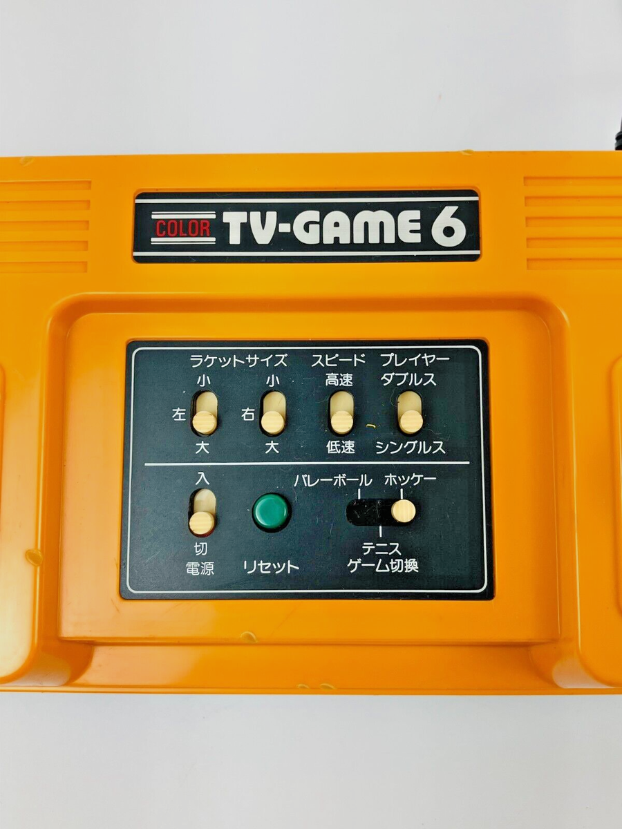 COLOR TV GAME 6 Console CTG-6V Nintendo Tested System No