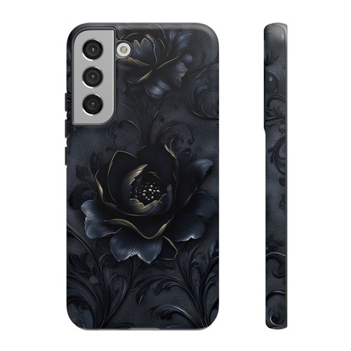 Black Velvet Rose Magic Vines Flower - Phone Case for iPhone, Galaxy, Pixel - 第 254/281 張圖片
