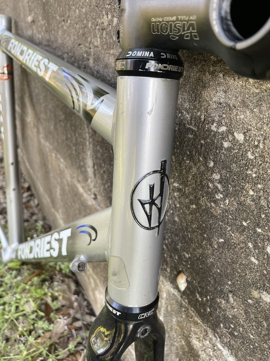 FONDRIEST Max Carb 56cm Dedacciai Alum/Carbon Fork and Seat FONDRIEST Max Carb 56cm Dedacciai Alum/Carbon Fork and Seat
