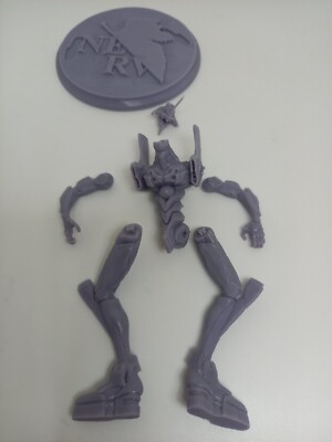 Sci-Fi Evangelion Unit 1 3D Printed Resin Model Approx 6 Inch 15cm Tall 7 pc