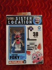 RARO JUEGO DE CONSTRUCCIÓN IZQUIERDA FNAF FOXY STAGE - NUEVO SELLADO - CINCO NOCHES EN FREDDYS