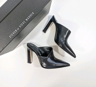 black steve madden mules