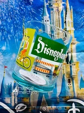 Disney Disneyland SHAG Main Street USA Dapper Dans Short Drinking Glass 2023 New