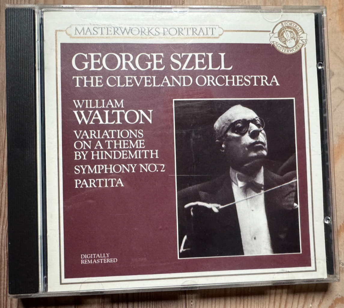 Walton: Viola Concerto, Sonata for String Orchestra; Hindemith Variations CD
