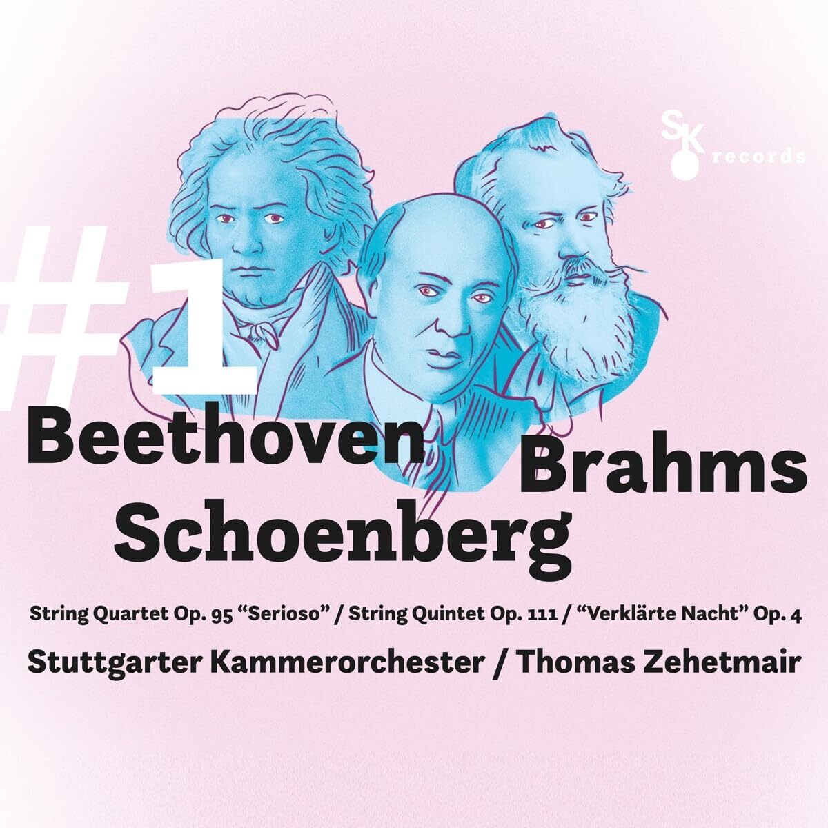 Stuttgarter Kammerorchester Beethoven/Brahms/Schoenberg (Vinyl LP)