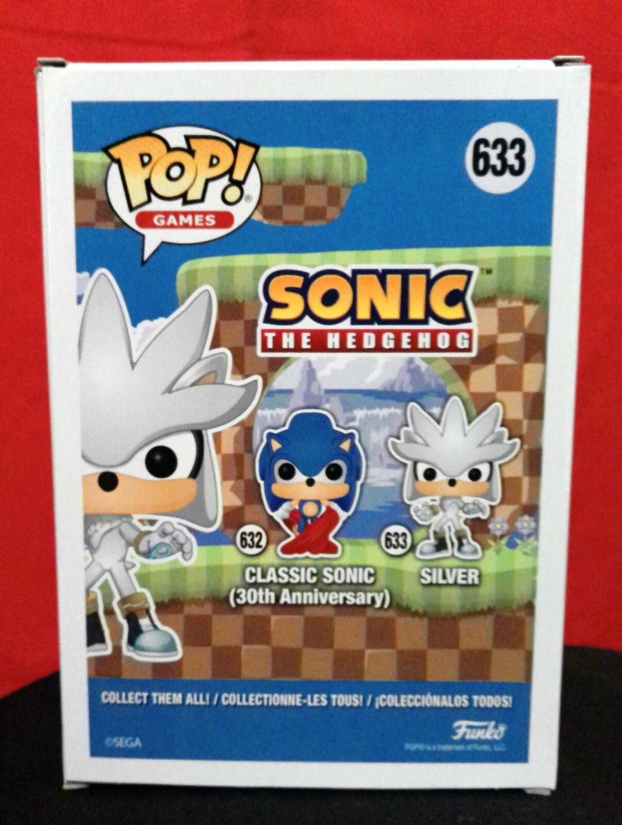 FUNKO POP! SONIC SILVER - GLOW IN THE DARK *EXCLUSIVE* | eBay