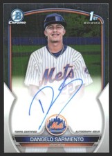 2023 Bowman Chrome Prospect Auto Dangelo Sarmiento #CPA-DSA GS1