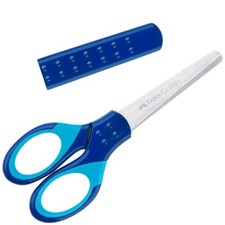 FABER-CASTELL Nożyczki dziecięce Grip niebieskie 13,5 cm