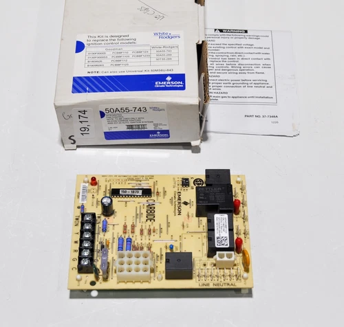 White Rodgers 50A55-743 Integrated Fan Control Board B-11900711000757