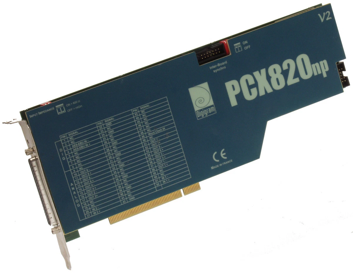 Digigram VXpocket v2 プロフェッショナルサウンドカード Digigram Internal Sound Cards for sale - eBay