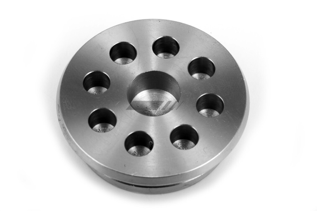 Go Kart Freeline Birel Compkart Rear Silver Caliper Cap Karting