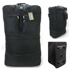 Extra Large 35" Wheeled Suitcase Luggage Cargo Folding Holdall Travel Duffle Bag