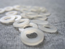 U.S. Seller-Nylon Flat Washers Metric M2 M2.5  M3 M4 M5 M6 Bolt Free shipping