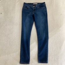 Levi Strauss Jeans Women  s 28 Blue 710 Super Skinny