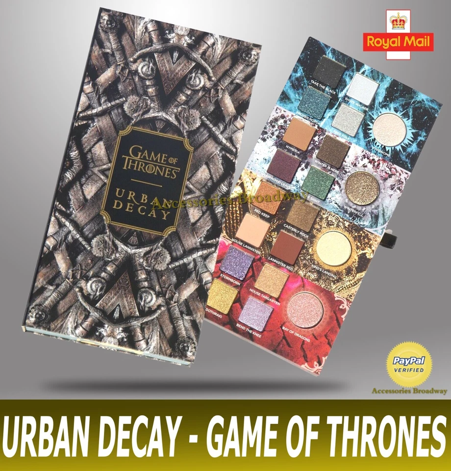  Paleta de sombras de ojos de edición limitada de Juego de Tronos 20 tonos LIBRO DE SOMBRAS ✔✜����� - Imagen 2 de 4