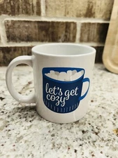 “Let’s get cozy” hot cocoa winter mug Royal Norfolk