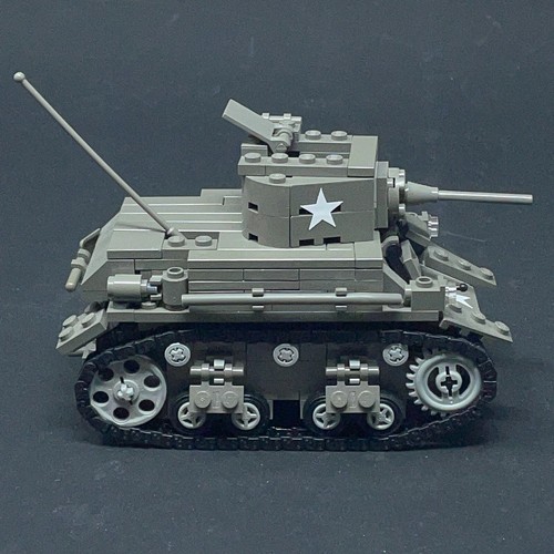 Brick Brigade M1 Stuart Deluxe Prototype - Assembled - One of a Kind - Rare - Picture 8 of 9
