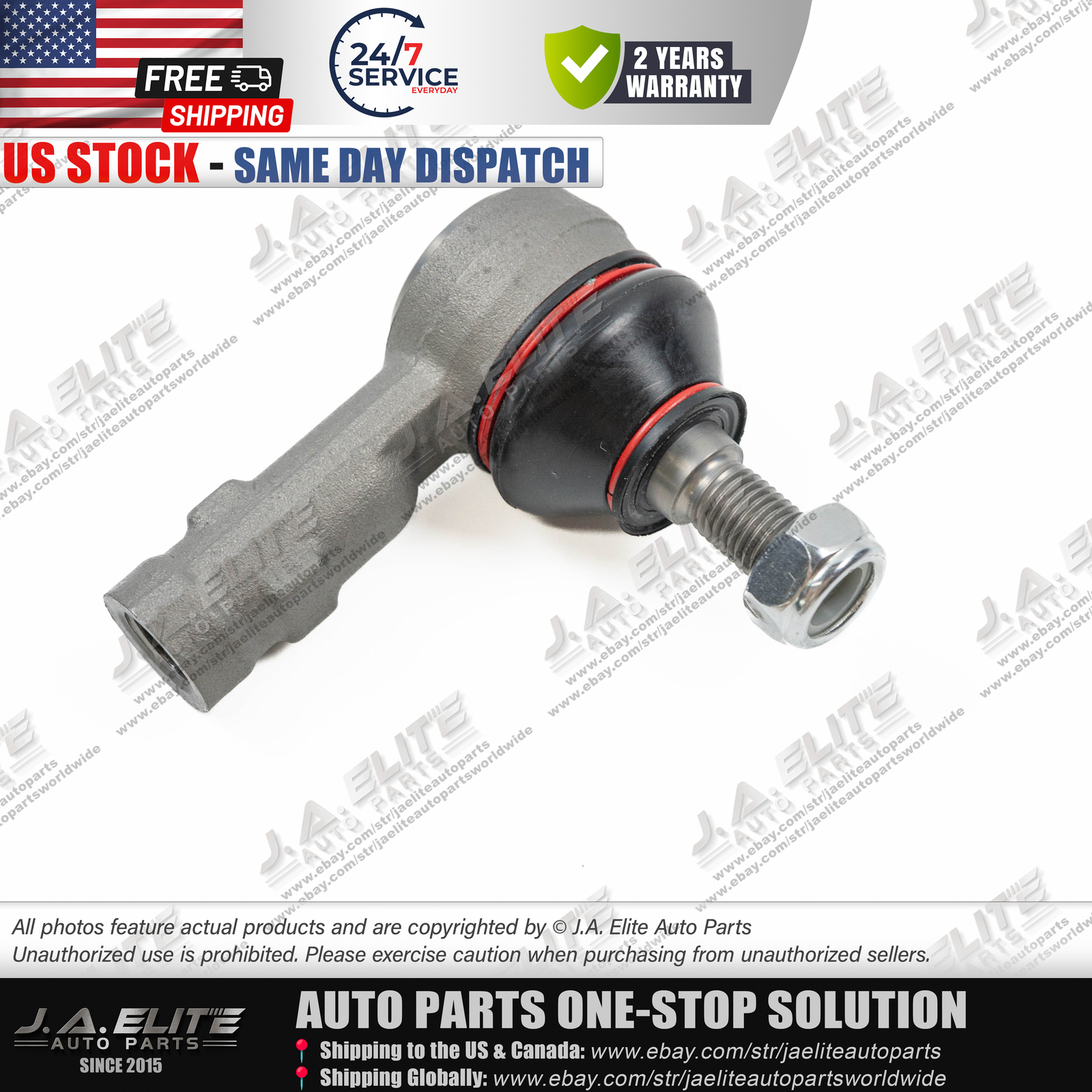 Outer Tie Rod Ball Joint fits Bentley Mulsanne (2010+) 3Y0422811