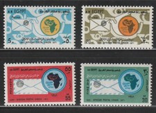 Egipto 1971 Sc # 885-87, C138 MNH OG