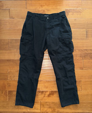 5.11 Tactical Pants Mens 36x34 Black Ripstop Cargo Tactile Pro Utility Workwear