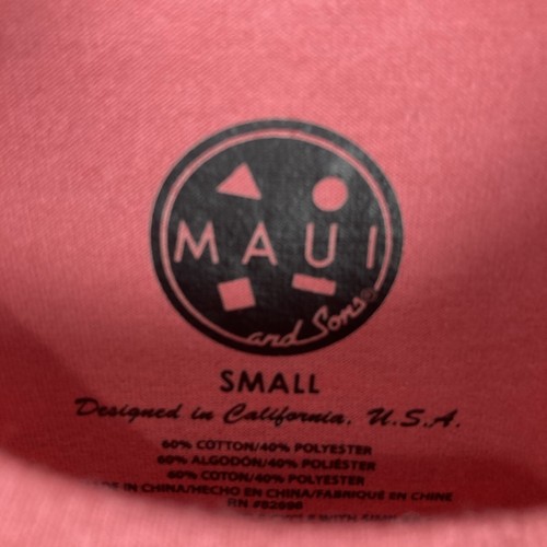 Lot of 2 Maui and Sons Size Small Surfing California Graphic T-Shirts EUC - Picture 10 of 11