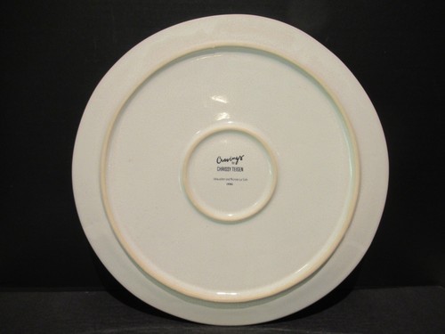 Chrissy Teigan Cravings 2 Dinner Plates Blue White EUC - Picture 4 of 8