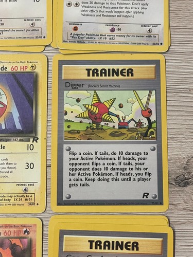 POKEMON - TEAM ROCKET ®️ CARTE INGLESI SINGOLE - COMUNI NON COMUNI RARE VINTAGE - Picture 18 of 21