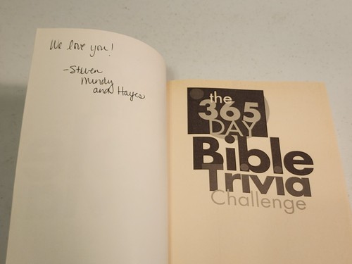 The 365 Day Bible Trivia Challenge: Five Questions a Day to Test Your. PB - Picture 4 of 5