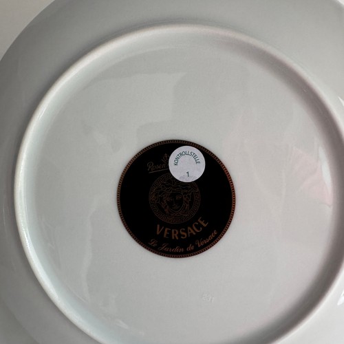 VERSACE Butterfly Garden SALAD PLATE 8 1/4" Rosenthal 21 cm Le jardin de - Picture 4 of 5
