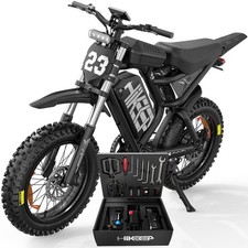 3000W Peak Electric Dirt Bike 52V 40Ah Electric bike 20'' Motorcycle for Adults.