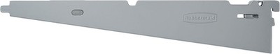 Speed Clips Satin Nickel Wall Mounted Storage System
