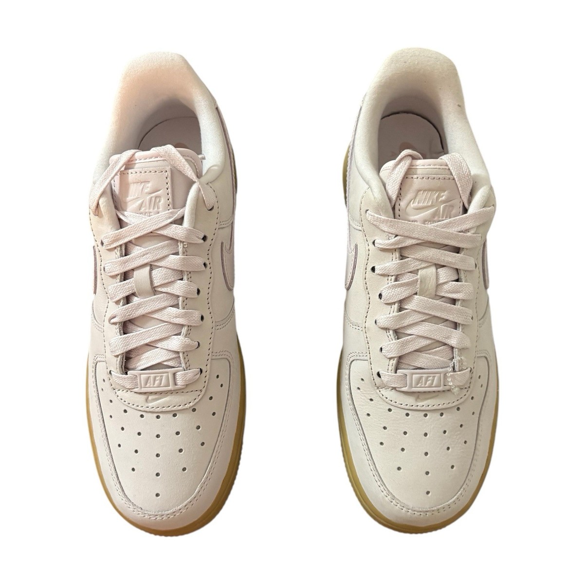 Size 7.5 - Nike Air Force 1 Premium Pearl Pink Gum W for sale