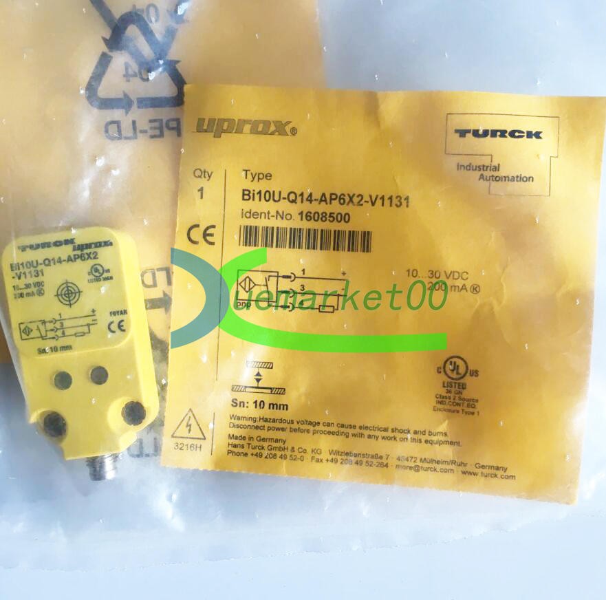 One TURCK Bi10U-Q14-AP6X2-V1131 sensor new