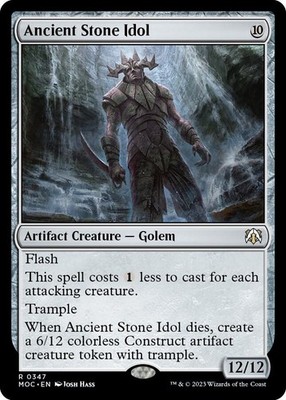 1x Ancient Stone Idol - Commander: March of the Machine Near Mint - MTG